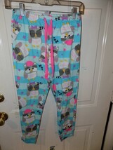 Justice Striped Owl Pajama Pants Size 10 Girl&#39;s EUC - £10.26 GBP