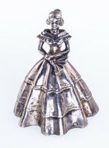 Vintage Danecraft Sterling Silver Southern Belle Brooch Nice Condition - $96.80