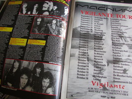 Metal Hammer British Music Magazine 1986 Bon Jovi - £7.67 GBP