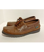 Dockmates Mens Loafers Boat Shoes Soft Casual Size 9.5 Brown - $486.60 MXN