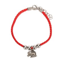 Simple Red String Charm Bracelet For Women Men Adjustable Hamsa Hand with Turkis - £8.31 GBP