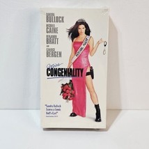 Miss Congeniality VHS 2001 Factory Sealed Sandra Bullock Michael Caine Shatner - £2.47 GBP