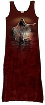 Golden Reflections Hand Dyed Native American Art Tank Top Sun Dress Size SM NEW - £30.92 GBP