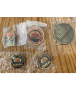 Hotter N Hell Pins &amp; Medal Lot 5 Vintage NEW Sealed 1991 90s Metal Bicyc... - $29.89 CAD