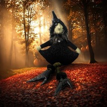 Woof &amp; Poof Musical Witch XL 2013 Halloween Doll 24” Ding Dong The Witch... - $57.42