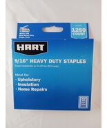 HART 9/16 Inch, 14mm HEAVY DUTY STAPLES 1250 ct, Works with Heavy Duty S... - $7.03 CAD