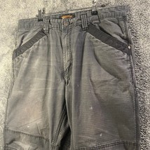 Ridgecut Toughwear Pants Mens 36x28 Carpenter Double Knee Articulated Work - $12.63