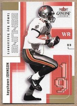 2003 Fleer Genuine Insider #91 Keyshawn Johnson Tampa Bay Buccaneers - £1.80 GBP