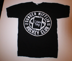 Dunder Mifflin Hockey Club Shirt - Men&#39;s Small - £11.25 GBP