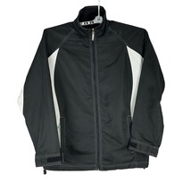 Kobe Men&#39;s Sportswear Full Zip Jacket Size L Black/White - £28.93 GBP