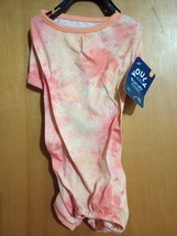 New Youly The Jet-Setter Dog Pet Pajamas Size Small 13-15” Pink/Orange T... - £7.91 GBP