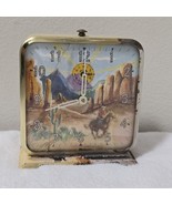 VTG 50s Ingraham ROY ROGERS &amp; TRIGGER Animated wind-up Alarm Clock PARTS... - $1,712.27 MXN