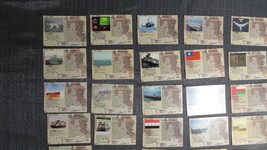 Military Issue Desert Storm Oif I Pro Set Information Cards Qty 25 Mint SV1478 - £21.42 GBP