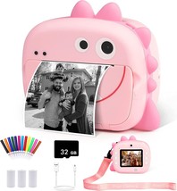 The Wq Kids Camera, Wifi Instant Print Camera With 32Gb Memory Card, Selfie - £38.97 GBP