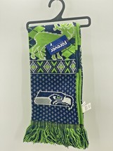 Forever Collectibles NFL Seattle Seahawks Knit Color Blend Scarf Christm... - £11.75 GBP