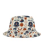 NYC Mets, Jets, Knicks Sports Bucket Hat, Outdoor Hat for Game Day - $25.99