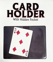 Card Wallet - Holder With Hidden Pocket - Hold Your Packet Card Tricks I... - $2.66