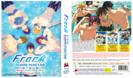 DVD ANIME FREE! Iwatobi Swim Club Sea 1-3 + Movie Region All English Subtitle - £19.80 GBP