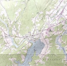 Map Thomaston Maine 1973 #3 Topographic Geological Survey 1:24000 27 x 22&quot; TOPO9 - £41.27 GBP