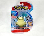 New! Pokemon Blastoise Battle Feature Deluxe Action Figure - $24.99