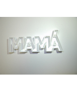6x Mama Spanish Fondant Cutter Cupcake Topper 1.75 IN USA FD647 - £6.38 GBP