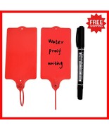 100 Pack Weatherproof Shipping Tags - Reliable Security Seals for Easy L... - $49.57 CAD