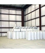 500sqft (4ftx125ft) Solid White Reflective Vapor Heat Barrier Insulation... - $307.82 CAD