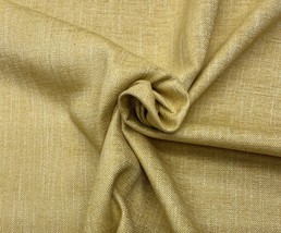 Ballard Designs Aster Goldenrod Furniture Soft Textured Fabric By Yard 54&quot;W - £13.56 GBP