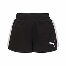 PUMA girls Active Casual Shorts, Puma Black, Medium US - £17.01 GBP