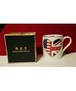 Halcyon Days &quot;A Very Heart&quot; Bone Porcelain Mug New In Decorative Box #04581 - £41.59 GBP