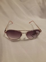 Piranha Womens Fashion Sunglasses Style # 60015 Pink Arm Tip Gold Frame Aviator - £6.95 GBP