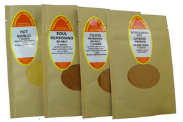 Sample Gift Pack - Bring On The Heat, Some Like It HOT, No Salt  - £7.89 GBP
