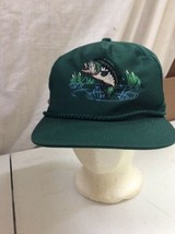 Trucker / Baseball Hat Slide Acp Cpw Fish Fishing Cap Green - £32.16 GBP