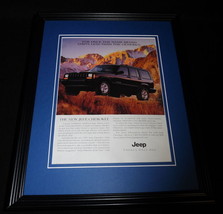 1997 Jeep Cherokee Framed 11x14 ORIGINAL Vintage Advertisement - $34.64