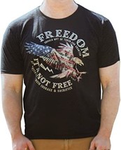 GALT Men&#39;s USA Freedom T Shirt (Black, Medium) - $18.99