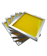 Updated 6Pcs 8&quot;*14&quot; Screen Frame for Screen Printing 305 Mesh (120T) Yel... - £75.43 GBP