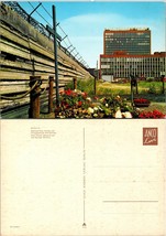Germany Berlin Peter Fechter Memorial Axel Springer Giant 6&quot; x 8.5&quot; VTG Postcard - £11.15 GBP