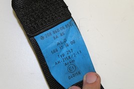01-03 w208 MERCEDES CLK55 CLK430 CLK320 RIGHT REAR PASSENGER SIDE SEAT BELT RH image 3