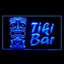 170017B New! Tiki Bar Mask Refreshment Stand Poolside Palm Pub LED Light Sign - £17.57 GBP