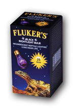 Fluker&#39;s Repta-Sun Incandescent Reptile Black Nightlight Bulb 1ea/75 W - £8.66 GBP