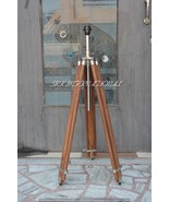 Fully Handmade Nautical Style Floor Lamp Stand Wooden Adjustable Tripod ... - £72.05 GBP