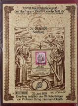 Dr. Hermann Oberth commemorative stamp - £80.18 GBP