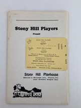 1978-1979 Stony Hill Players Presents Doug Eaton in Luv by Murray Schisgal - $14.22