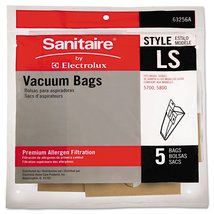 Commercial Upright Vacuum Cleaner Replacement Bags, Style LS, 5/Pack [ESS] - £11.13 GBP