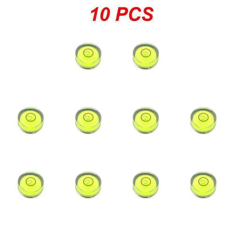 5/8/10PCS Round Bubble Level Mini Spirit Level Bullseye Inclinometer Lev... - $39.63