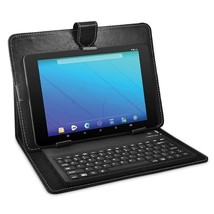 Ematic EUK101 10-Inch Bluetooth Universal Tablet Keyboard Case - £23.45 GBP