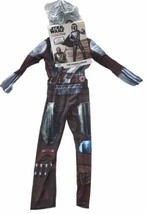 Halloween Star Wars Mandalorian Costume Child Large 12-14 New (with helmet) - £20.67 GBP