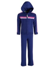 ID Ideology Toddler &amp; Little Girls Colorblocked Fleece Long-Sleeve Set, ... - £14.46 GBP