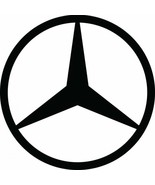 2x Mercedes Logo Vinyl Decal Sticker Different colors &amp; size for Car/Bik... - £3.44 GBP+