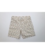 Vtg 90s Guess Womens 3 Faded Flower All Over Print Button Fly Denim Shor... - $87.94 CAD